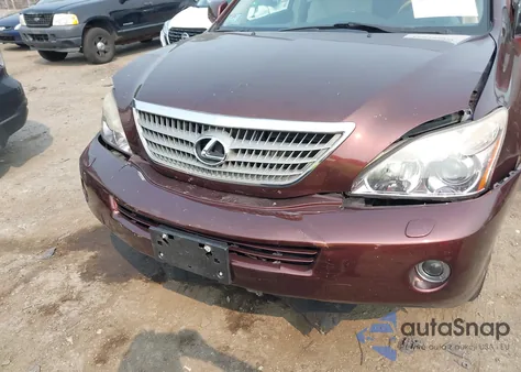 2008 Lexus Rx 400H z USA, uszkodzony, nr VIN JTJHW31U682051553